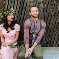 Dengan bantuan teman mereka yang seorang fotografer, Isaac James, pasangan asal New York ini melakukan serangkaian foto prewedding unik yang membuat banyak maniak film menangis karena iri. Foto: dok. Isaac James