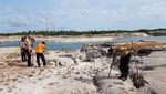 Ini Lokasi Anjing Jadi Santapan Buaya yang Kini Digaris Polisi