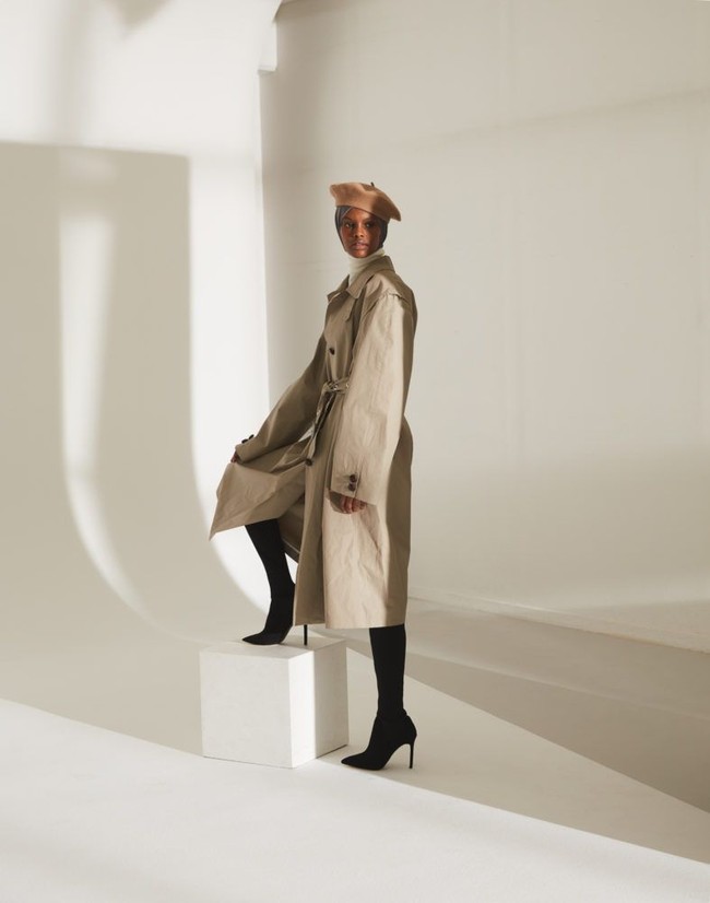 Catwalk kami merupakan representatif dari seluruh perempuan di dunia, karena seluruh wanita di dunia bisa mengenakan koleksi kami, ungkap Ian Griffiths desainer Max Mara tentang keputusannya memilih model berhijab. Foto: Instagram