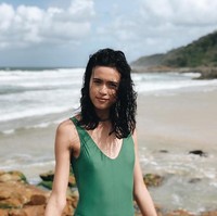 Selain sebagai presenter cantik di acara petualangan Cynthia Ockenden hingga saat ini masih terdaftar sebagai model dibawah naungan Look Model Agency. (Foto: Instagram)