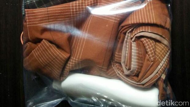 Barang bukti yang diamankan polisi. 