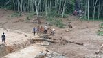 Foto: Kondisi di Lokasi Longsor Brebes Pagi Ini