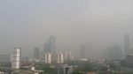 Penampakan Kabut yang Selimuti Jakarta Hari Ini