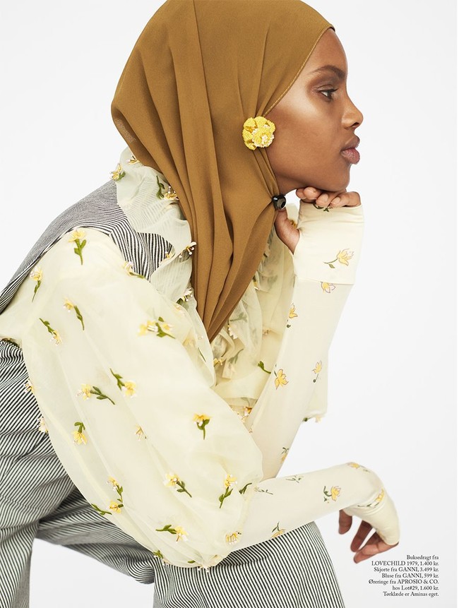 Alasan agensi Unique Models menggaet Aminan Adan adalah kesadaran mereka tentang pentingnya keberagaman dan keunikan dalam dunia fesyen. Foto: Instagram