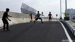 Sore Hari, Flyover Cipinang Lontar Diuji Coba Lagi