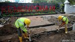 Perbaikan Trotoar di Jalan Gerbang Pemuda