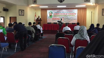 Foto: Deklarasi Kaukus Pembela Imam Besar Indonesia Habib Rizieq