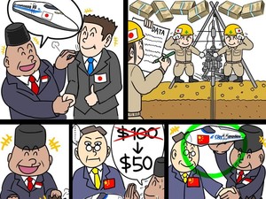 Kereta Cepat Juga Pernah Disindir Komikus Jepang