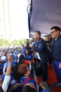 Ikut Senam Sehat PAN DKI, Zulkifli Hasan: Jaga Persaudaraan