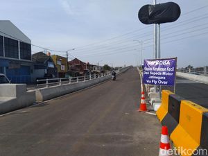 Flyover Cipinang Lontar Diuji Coba Hari ini, Pemotor Melintas