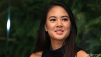 Aurelie Moeremans kembali ke layar lebar dengan membintangi sebuah film yang digarap Multivision. Foto: Palevi/detikHOT