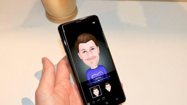 AR Emoji di Galaxy S9 dan S9+.