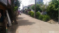 Lokasi tewasnya Putra berada di jalan dekat permukiman warga.