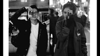 Tuh, keduanya juga punya gaya yang sama, kemera yang sama. Foto: dok Instagram