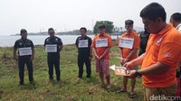 Proses rekonstruksi penyelundupan sabu 1 ton. Foto: dok. detikcom