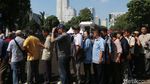 Antusiasme Pengemudi Taksi Ikuti Uji SIM A Umum