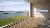 Gedung juga menawarkan panorama yang indah. Orang bisa lihat langsung pemandangan pantai. Istimewa/Inhabitat.
