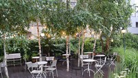 Lokasinya ada di 12 Wausan-ro 14-gil, Seogang-dong, Mapo-gu, Seoul, Korea Sel. Lihat nih, bagian outdoor dari kafe ini kece kan? Foto: Istimewa