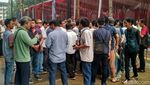Ramai-ramai Bikin SIM A Taksi Online