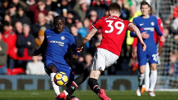 N'Golo Kante siap dimainkan melawan Crystal Palace dan Barcelona di leg kedua babak 16 besar Liga Champions.