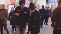 Keduanya diperlihatkan selalu tampil bersama selama di Jepang. Foto: dok Instagram