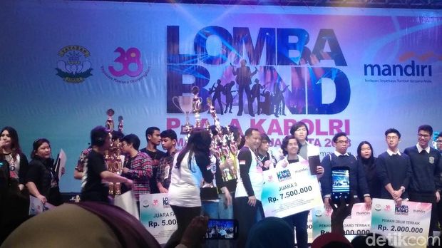 Tutup Lomba Band SMA, Kapolri Minta Generasi Zaman Now Jauhi Narkoba