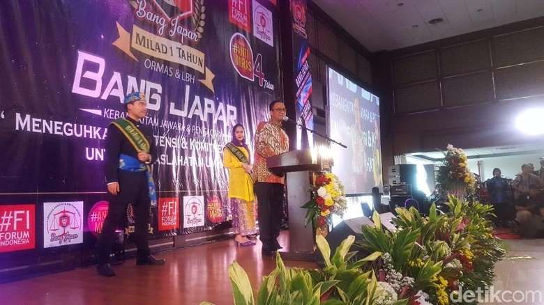 Gubernur Anies Minta Bang Japar Jaga Persatuan Gubernur Anies Minta Bang Japar Jaga Persatuan