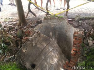 Tiba-tiba Meledak, Sumur Tua di Semarang Ini Dipasangi Garis Polisi