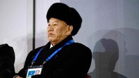 Kim Yong Chol dianggap sebagai pejabat kontroversial karena kehadirannya memicu protes warga Korsel.  Kim Yong Chol dianggap sebagai orang yang harus bertanggung jawab dalam tragedi tenggelamnya kapal militer Korsel 2010 lalu. (Foto: Dok. REUTERS/Patrick Semansky/Pool)