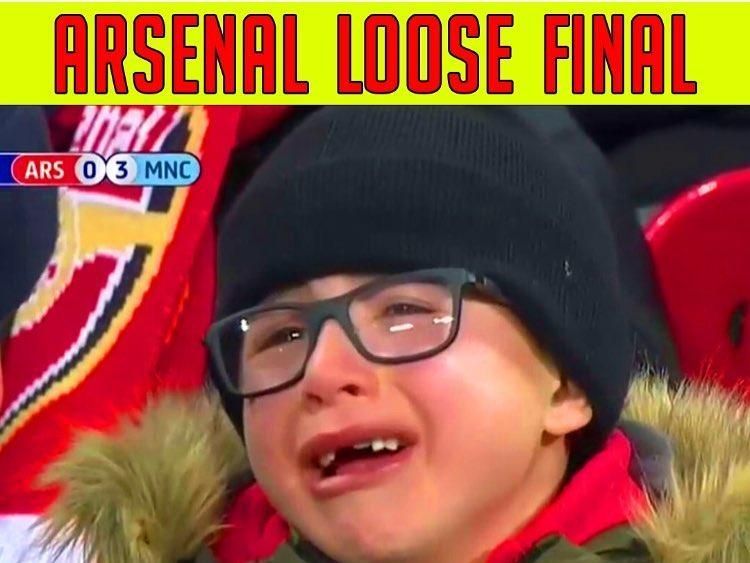 Kesedihan Fans Arsenal dalam Meme