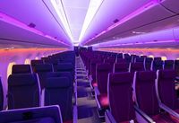  Teknologi LED anti jetlag (Airbus)