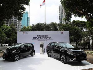 Setelah Mobil, Mitsubishi Berikan Quick Charger ke Pemerintah