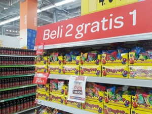 Aneka Promo Beli 2 Gratis 1 Makanan Ringan di Transmart Carrefour