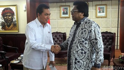 Oesman Sapta Bertemu Kepala BPH Migas