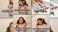 Wah wah, masih yakin mau lanjut merokok? (Foto: Instagram)