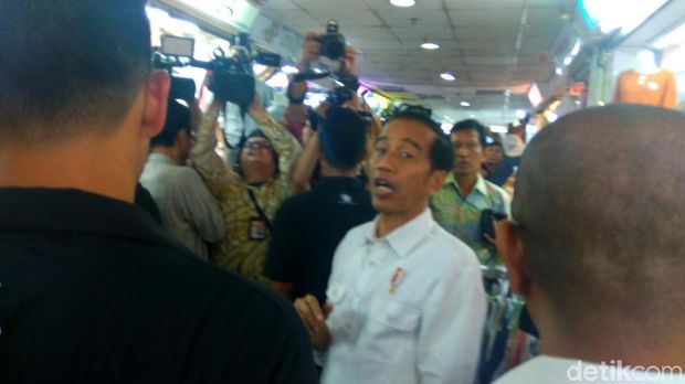 Anies Dampingi Jokowi dan Bos IMF Kunjungi Tanah Abang