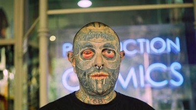 Foto: Tato-tato Unik Hingga Menyeramkan yang Pernah Ada