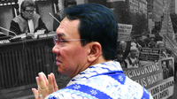 Mahkamah Agung (MA) menolak peninjauan kembali (PK) Basuki Tjahaja Purnama alias Ahok. Putusan itu diketok secara bulat oleh Artidjo Alkostar, Salman Luthan dan Margiatmo. (Foto: Fuad Hasim/detikcom)