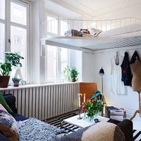 Pertimbangkan penataan kamar vertikal atau bertingkat. Foto: Istimewa