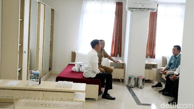 Jokowi Sebut Wisma Atlet Sudah Siap 99,9 Persen