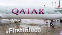 Baru-baru ini, pabrik pesawat terbang Airbus, baru saja mengeluarkan pesawat teknologi baru dengan seri A350-1000 untuk maskapai Qatar Airways (Airbus)