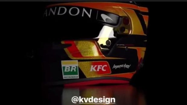 Ada 'Indonesia' di Helm Pebalap F1 Ini