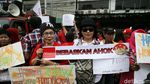 Ketika Massa Pro dan Kontra Ahok Beradu Orasi