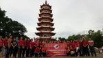 Foto: Jelang Cap Go Meh, Warga Singapura Datangi Pulau Kemaro Sumsel