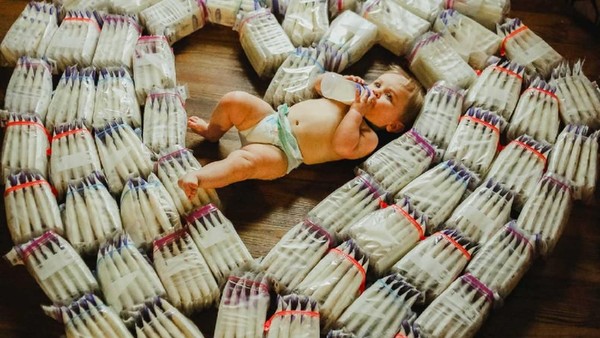 Potret Indah Perjuangan Seorang Ibu Memberi ASI Eksklusif