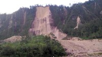 Gempa terasa di dekat Kota Tabubil, Papua Nugini.  (Foto: Dok. Jerome Kay/Handout via REUTERS)