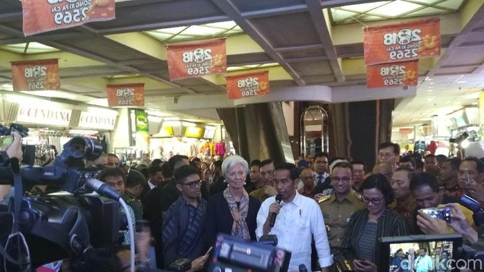 Blusukan ke Tanah Abang, Bos IMF: Ini Kekuatan Industri Tekstil