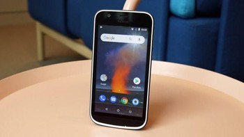 Nokia 1 yang murah meriah ini adalah ponsel dengan OS Android Go. Diluncurkan Februari 2018. Foto: techradar