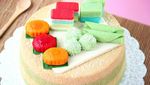 Bukan Bulat, 10 Chiffon Cake Ini Warna dan Bentuknya Menggemaskan