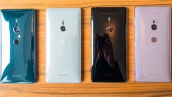 Beberapa warna varian Xperia XZ2. (Foto: istimewa)